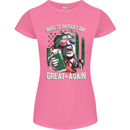 St Patricks Day Great Again Donald Trump Womens Petite Cut T-Shirt Azalea
