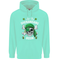 St Patricks Day Let the Shenanigans Begin Mens 80% Cotton Hoodie Peppermint