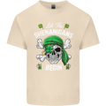 St Patricks Day Let the Shenanigans Begin Mens Cotton T-Shirt Tee Top Natural