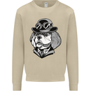 Steampunk King Charles Spaniel Cavelier Mens Sweatshirt Jumper Sand