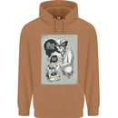 Steampunk Music Event Mens 80% Cotton Hoodie Caramel Latte