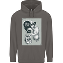 Steampunk Music Event Mens 80% Cotton Hoodie Charcoal
