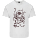 Steampunk Octopus Kraken Cthulhu Kids T-Shirt Childrens White