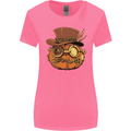 Steampunk Pumpkin Halloween Womens Wider Cut T-Shirt Azalea