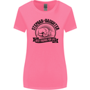 Stepdad & Daughter Best Father's Day Womens Wider Cut T-Shirt Azalea