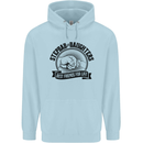 Stepdad & Daughters Friends Father's Day Childrens Kids Hoodie Light Blue