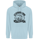 Stepdad & Son Best Friends Father's Day Childrens Kids Hoodie Light Blue