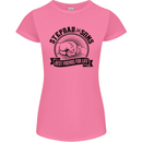 Stepdad & Sons Best Friends Father's Day Womens Petite Cut T-Shirt Azalea