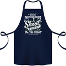 Street Photographer Photography Funny Cotton Apron 100% Organic Navy Blue