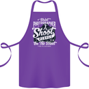 Street Photographer Photography Funny Cotton Apron 100% Organic Purple