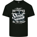 Street Photographer Photography Funny Kids T-Shirt Childrens Black