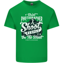 Street Photographer Photography Funny Kids T-Shirt Childrens Irish Green