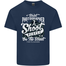Street Photographer Photography Funny Kids T-Shirt Childrens Navy Blue
