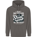 Street Photographer Photography Funny Mens 80% Cotton Hoodie Charcoal