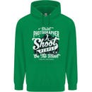 Street Photographer Photography Funny Mens 80% Cotton Hoodie Irish Green