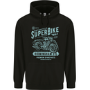 Superbike Birmingham Motorcycle Biker Mens Hoodie Black