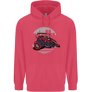 Superhero Camera Photography Photorapher Childrens Kids Hoodie Heliconia