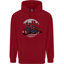 Superhero Camera Photography Photorapher Childrens Kids Hoodie Red