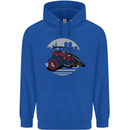 Superhero Camera Photography Photorapher Childrens Kids Hoodie Royal Blue