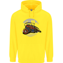 Superhero Camera Photography Photorapher Childrens Kids Hoodie Yellow