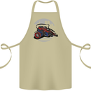 Superhero Camera Photography Photorapher Cotton Apron 100% Organic Khaki