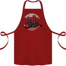 Superhero Camera Photography Photorapher Cotton Apron 100% Organic Maroon