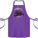 Superhero Camera Photography Photorapher Cotton Apron 100% Organic Purple