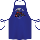 Superhero Camera Photography Photorapher Cotton Apron 100% Organic Royal Blue
