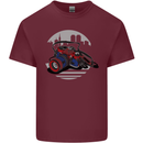 Superhero Camera Photography Photorapher Mens Cotton T-Shirt Tee Top Maroon