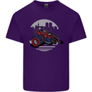 Superhero Camera Photography Photorapher Mens Cotton T-Shirt Tee Top Purple