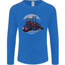Superhero Camera Photography Photorapher Mens Long Sleeve T-Shirt Royal Blue