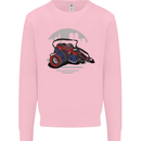 Superhero Camera Photography Photorapher Mens Sweatshirt Jumper Light Pink