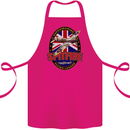 Supermarine Spitfire Flying Legend Cotton Apron 100% Organic Pink