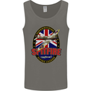 Supermarine Spitfire Flying Legend Mens Vest Tank Top Charcoal