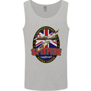 Supermarine Spitfire Flying Legend Mens Vest Tank Top Sports Grey