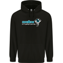 Swallow or It's Going in Your Eye Rude Sex Mens Hoodie Black