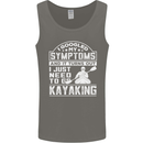 SymptomsJust Need to Go Kayaking Funny Mens Vest Tank Top Charcoal