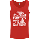 SymptomsJust Need to Go Kayaking Funny Mens Vest Tank Top Red
