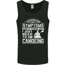 Symptoms I Just Need to Go Canoeing Funny Mens Vest Tank Top Black