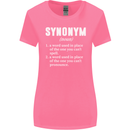 Synonym Funny Definition Slogan Womens Wider Cut T-Shirt Azalea