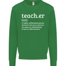 Teacher Maths English Science Sport Funny Mens Sweatshirt Jumper Irish Green