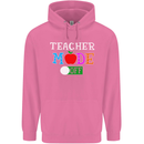 Teacher Mode Off Funny Teaching Holiday Mens 80% Cotton Hoodie Azelea