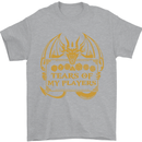 Tears of My Players RPG Role Playing Games Mens T-Shirt Cotton Gildan Sports Grey