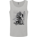 Teutonic Knight Never Give Up Crusader Gym Mens Vest Tank Top Sports Grey