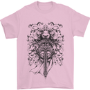 Teutonic Knight St. George's Day Crusader Mens T-Shirt Cotton Gildan Light Pink