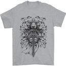 Teutonic Knight St. George's Day Crusader Mens T-Shirt Cotton Gildan Sports Grey