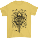 Teutonic Knight St. George's Day Crusader Mens T-Shirt Cotton Gildan Yellow