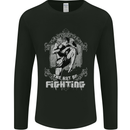 The Art of Fighting MMA Muay Thai Mens Long Sleeve T-Shirt Black