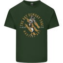 The Art of Muay Thai MMA Mixed Martial Arts Mens Cotton T-Shirt Tee Top Forest Green
