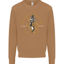 The Art of Muay Thai MMA Mixed Martial Arts Mens Sweatshirt Jumper Caramel Latte